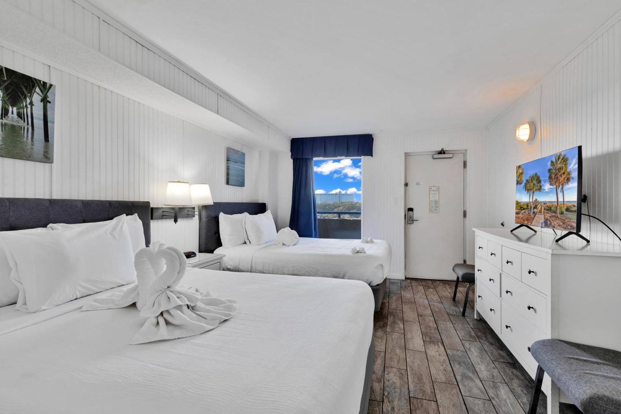 מירטל ביץ' Hosteeva Boardwalk Ocean-Front Condo מראה חיצוני תמונה
