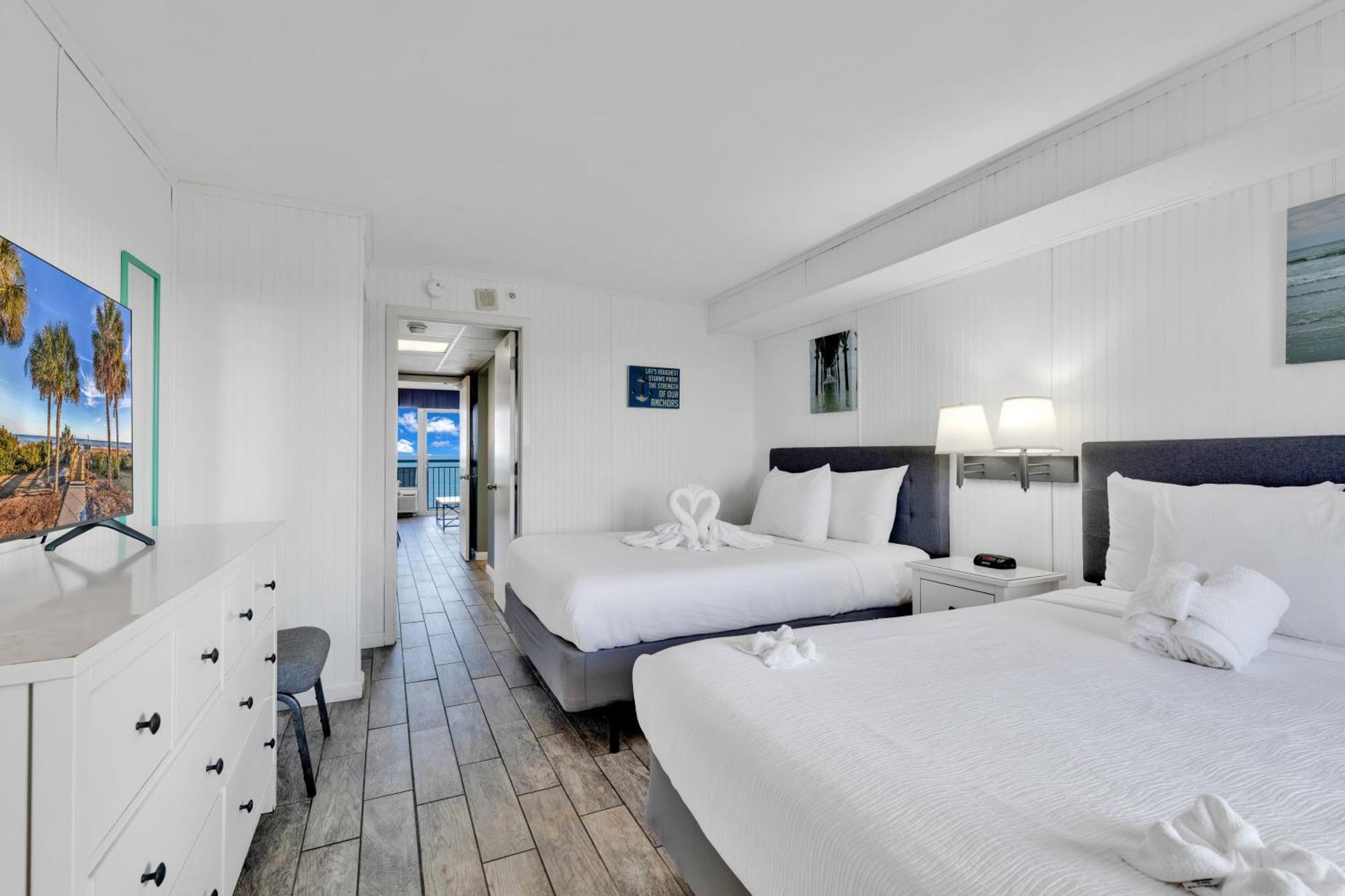 מירטל ביץ' Hosteeva Boardwalk Ocean-Front Condo מראה חיצוני תמונה